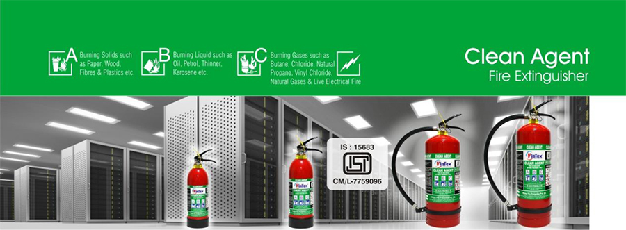 Clean Agent Fire Extinguishers