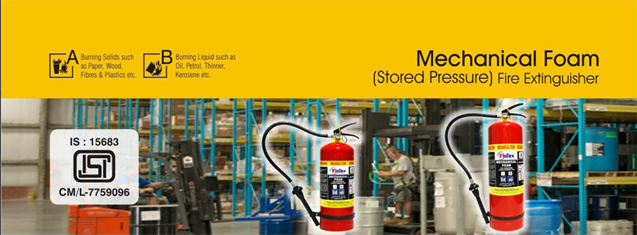 Mechanical Foam Stored Pressure Extinguishers